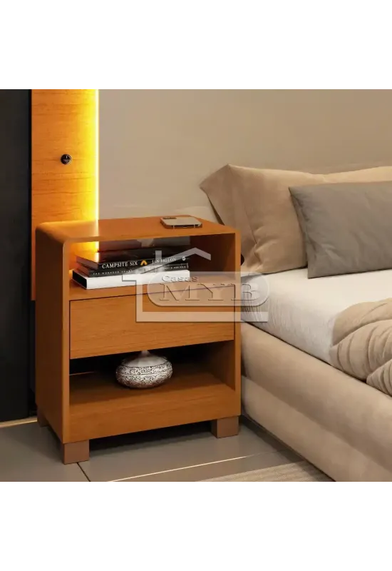 CRIADO ESPANHA SEM USB - CINAMOMO   MDF  - TCIL