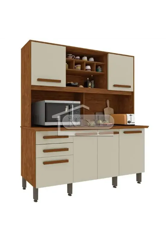 KIT COZINHA LUNA  IMOP (CINAMOMO/OFF)