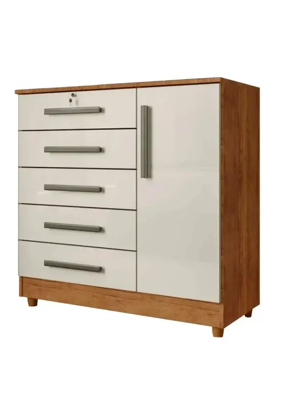 COMODA VITORIA - RUD RACK (CEDRO/AREIA)