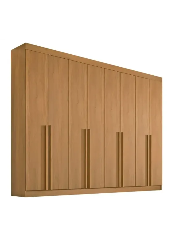 ROUPEIRO DAYMOND  8 PORTAS 8GAV - MDF - LISO (CINAMOMO)