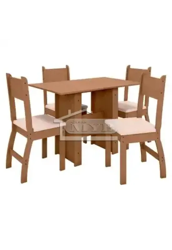 MESA MILANO 04 CAD CARVALHO/SAVANA