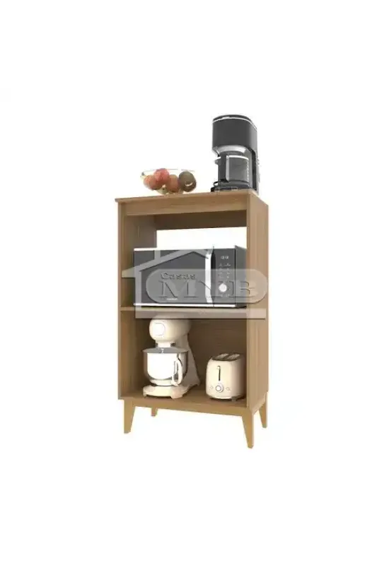 BALCAO PARA FORNO 0,65 2 PORTAS FARAO FREIJO OFF