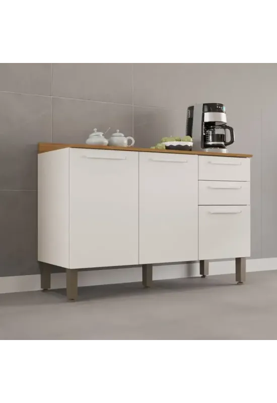 BALCAO COZINHA NEW VALENCIA  (BRANCO)