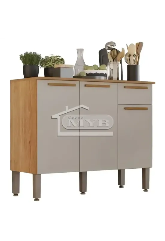 BALCAO MADRI - SALLETO (CINAMOMO/OFF)