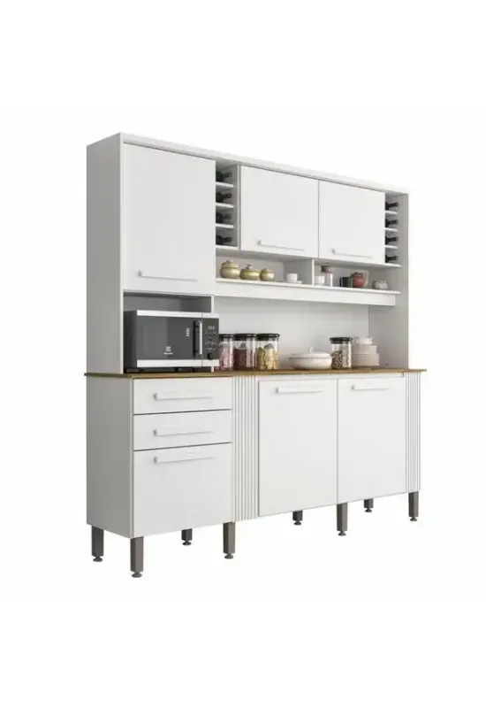 KIT DE COZINHA CATAR - SALLETO (BRANCO)