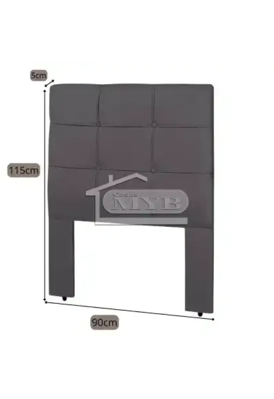 CABECEIRA ESLOVENIA 0,90  (CINZA)