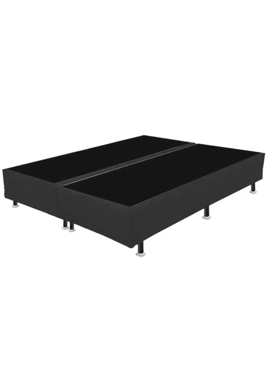 BASE PANAMA QUEEN  SUED - 158X188X42CPES - BIOFLEX (3040/09 CINZA VELU
