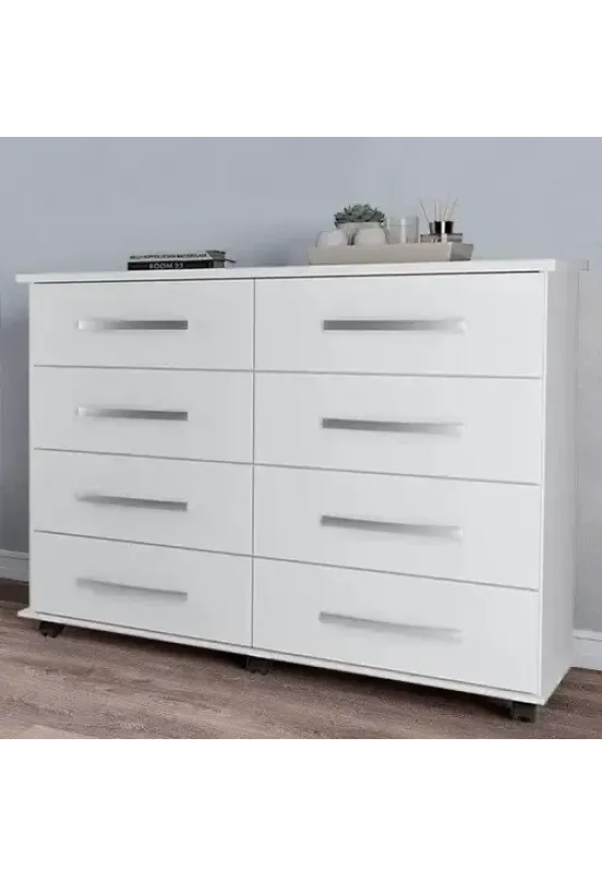 COMODA JADE PRIMUS 8 GVTS COM RODINHAS