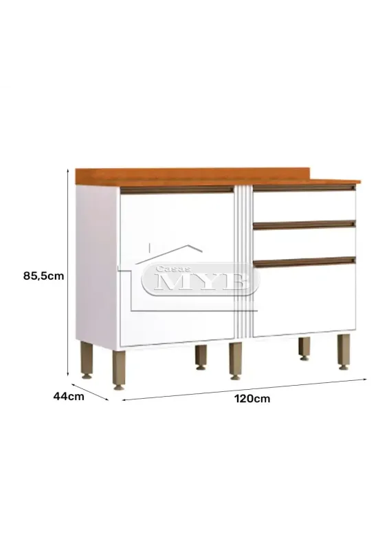 BALCAO PEROLA (BRANCO)