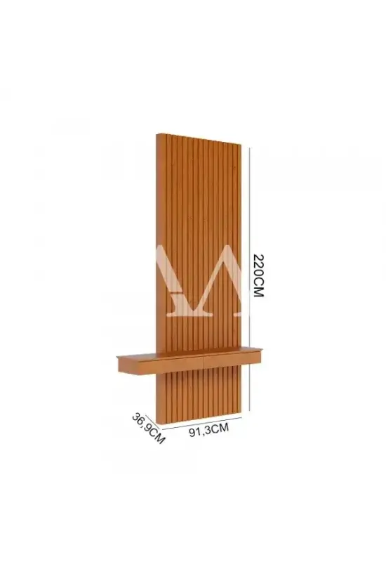 PAINEL NOBRE RIPADO 1,85 GELIUS C LED - NATU