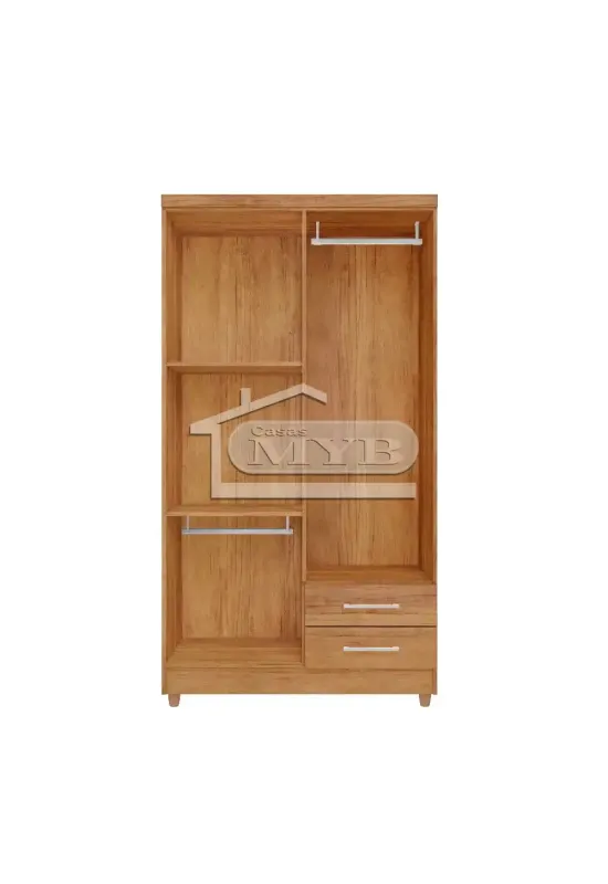 ROUPEIRO  04 PORTAS MADRI RUD RACK (CEDRO)